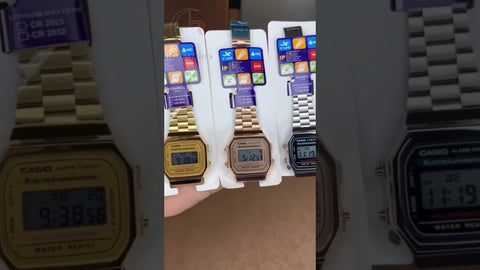 (OS6)⭐ Casio vintage silver