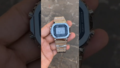 (OS17)⭐ G-Shock vintage Silver