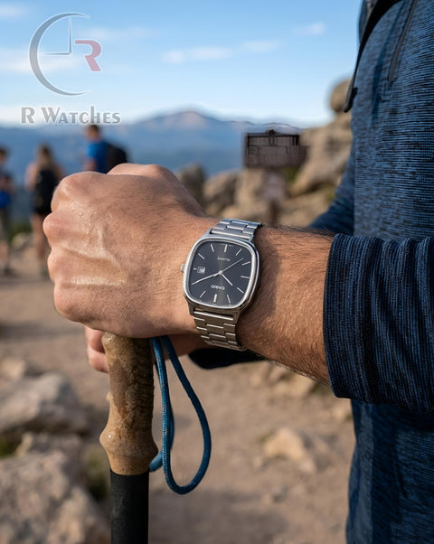 (OS2)🖤⬆️🔁⭐ Casio Old Money silver black (CSSM10)