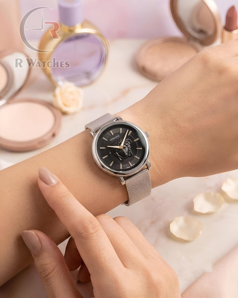 (OS)📷⭐ Versace Girls silver Black (VSG39)