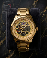 (SS)📷⬆️🔁 Tommy Hilfiger Automatic Full Gold (THAM12)