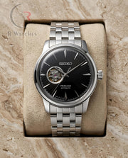 (SS)📷⭐Seiko Automatic Silver Black (SKAM9)