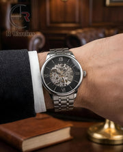 (OS)📷⭐ Tissot Automatic Silver black (TSAM8)
