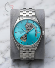(OS)📷⬆️🔁 Tissot Automatic Silver Blue Dial (TSAM16)