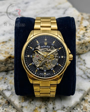 (OS)📷⬆️⭐🔁 Rolex Automatic Metal Gold black (RXAM38)