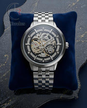 (OS)📷⭐ Rolex Automatic Silver Black Dial ( RXAM15)