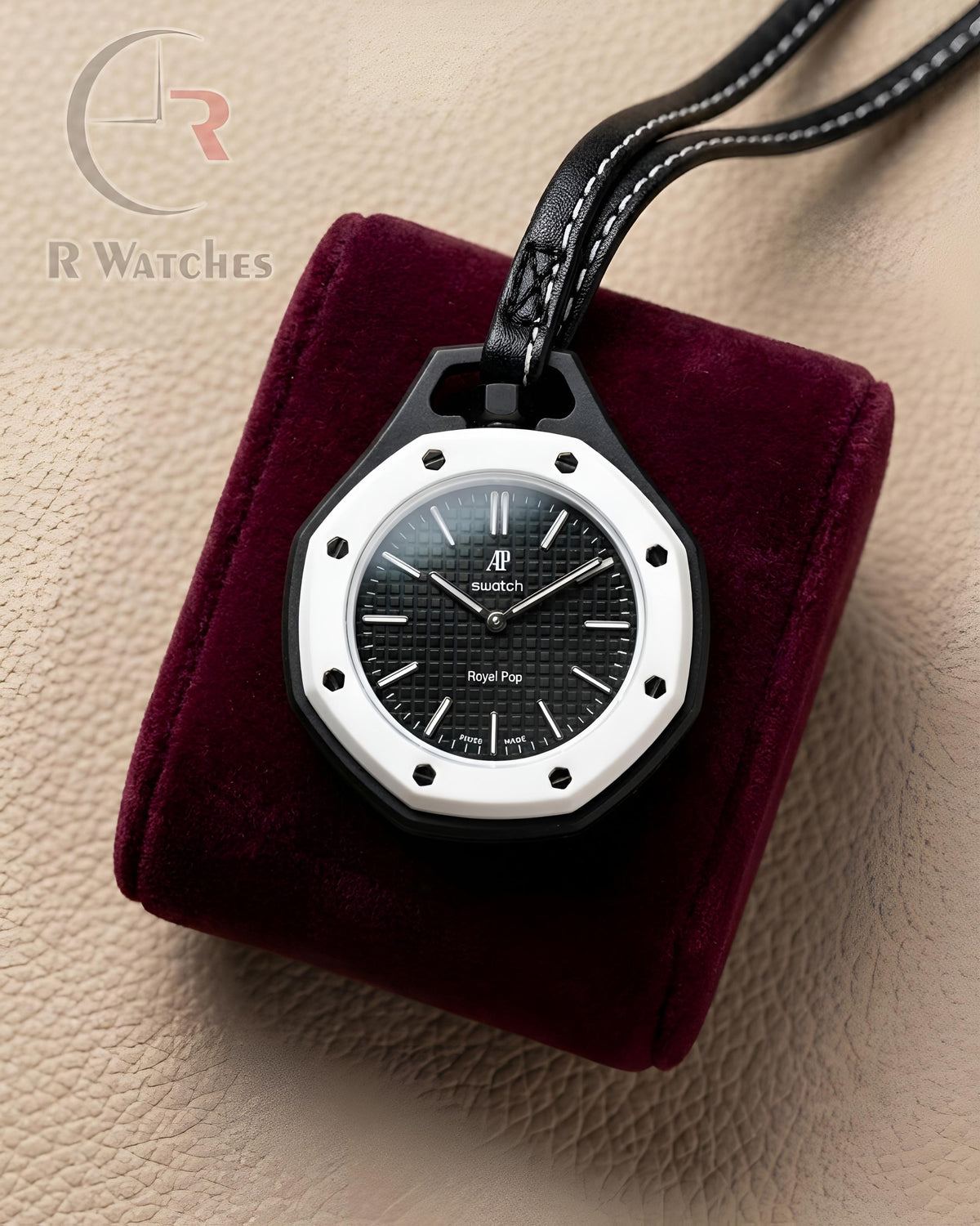(OS2)🖤⬆️ Ap Silicon Black White (APS1)