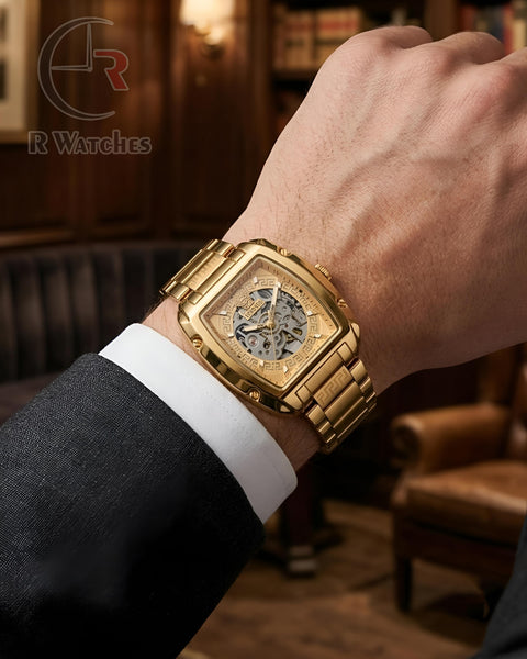 (SS)📷 Versace Automatic Full Gold (VSAM2)