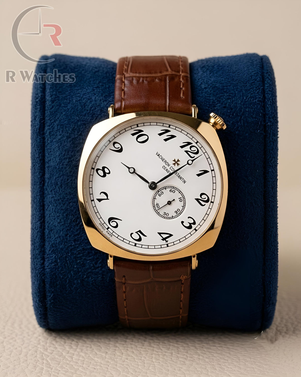 (OS)📷⬆️ Vacheron Constantin Leather Gold White (VCL2)