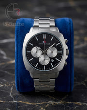 (OS)📷⬆️ Tommy Hilfiger Silver Black (THP5)