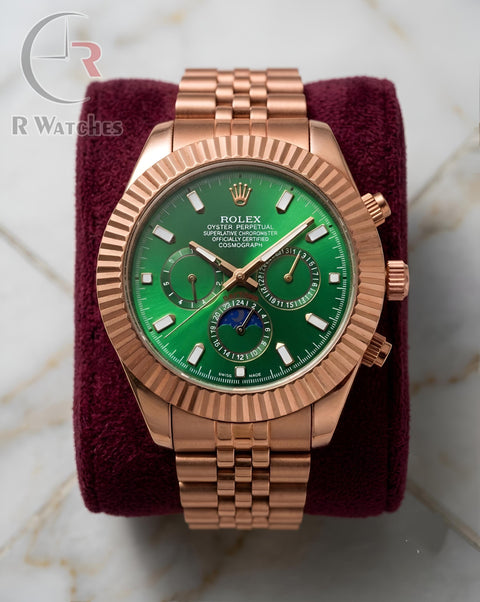(OS)📷⬆️⭐🔁 Rolex oyster Gold green (RXP2)