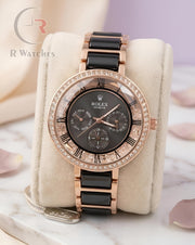 (OS)📷⬆️ Rolex Girls Roman Black (RXG6)