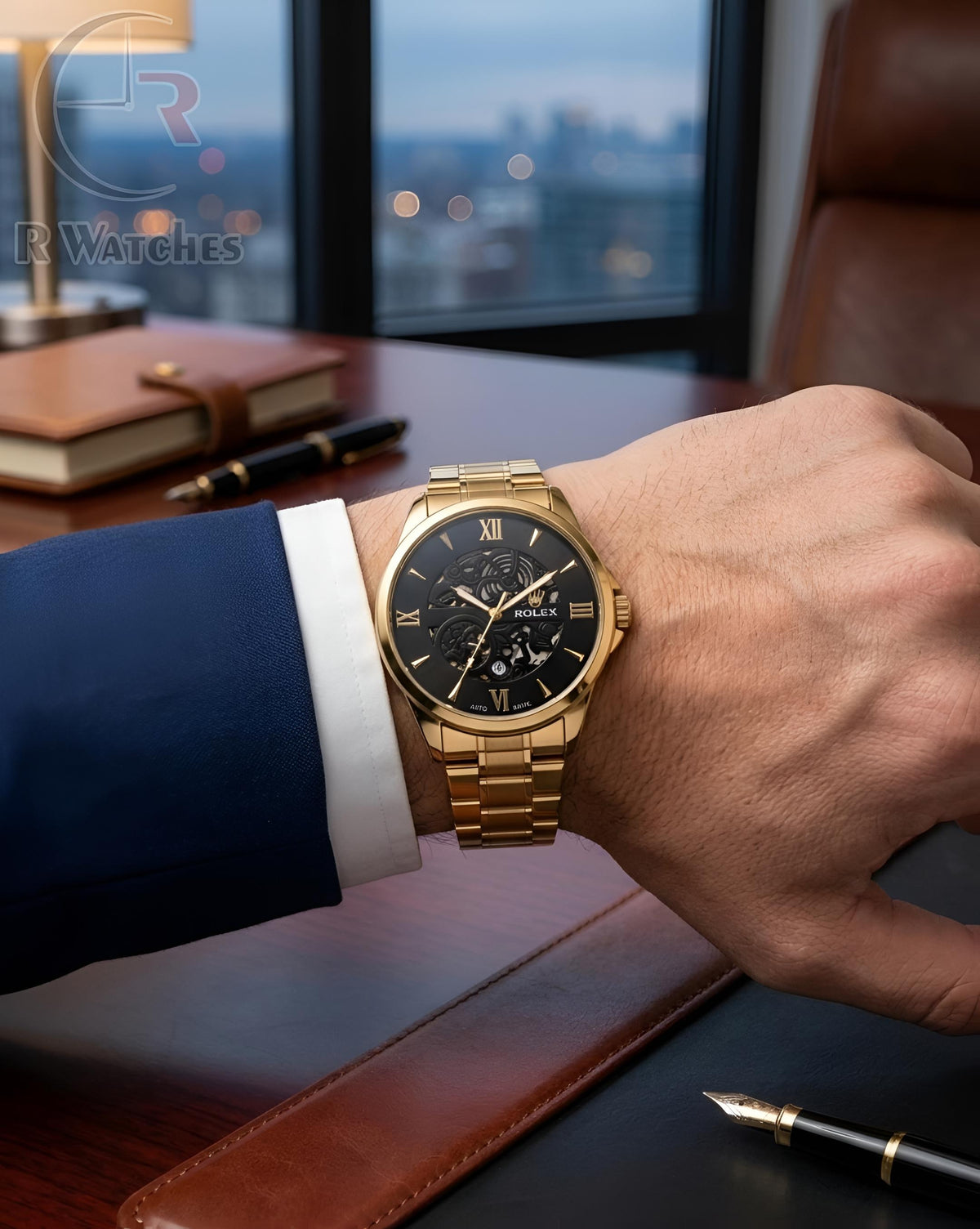 (OS)📷⭐ Rolex golden black (RXP60)
