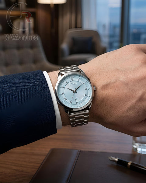 (OS)📷⭐ Rolex Silver Tiffany Blue (RXP16)