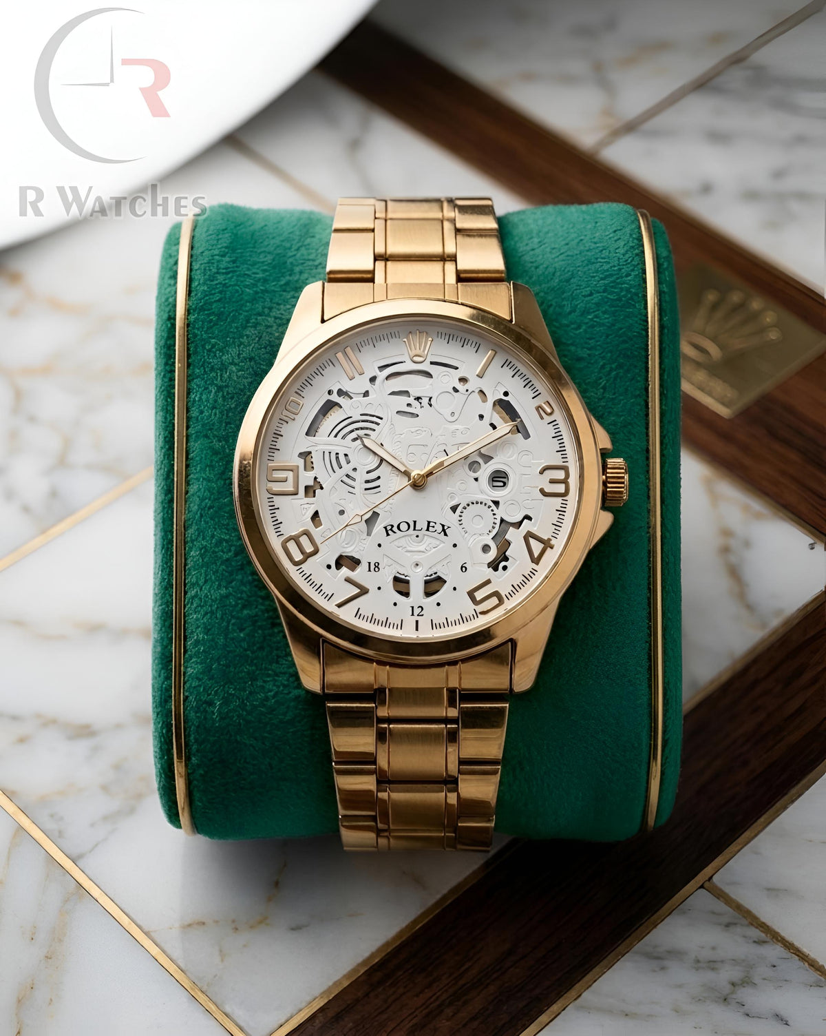 (OS)📷⭐ Rolex golden white (RXP61)