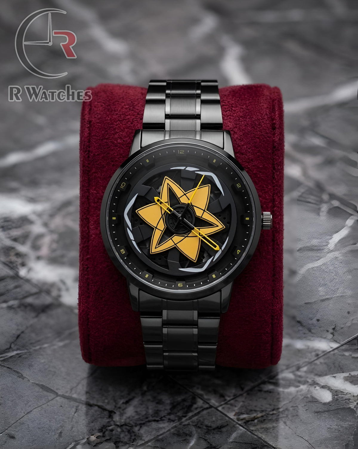 (OS)📷⬆️ Spinner black yellow (SPP1)