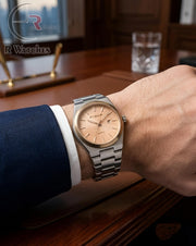 (OS)📷⭐ Snille Silver Rose Gold Dial (SNP7)