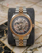(OS)📷⬆️ Rolex automatic dual tone Black (RXAM1)