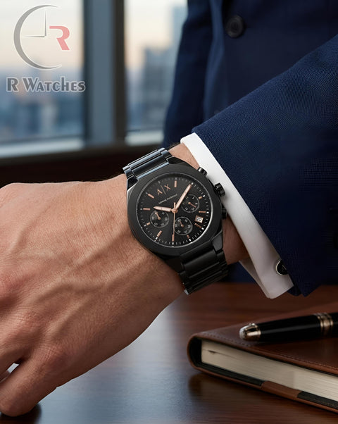 (OS) AX Rose Gold Black