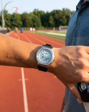 (OS3)⬆️ G-Shock Silicon New Sky Blue Silver Black
