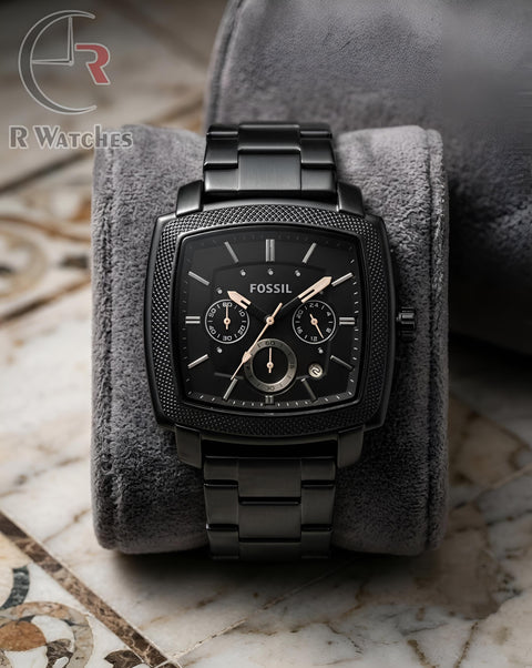 (OS2)⬆️ Fossil Matt Square Full Black