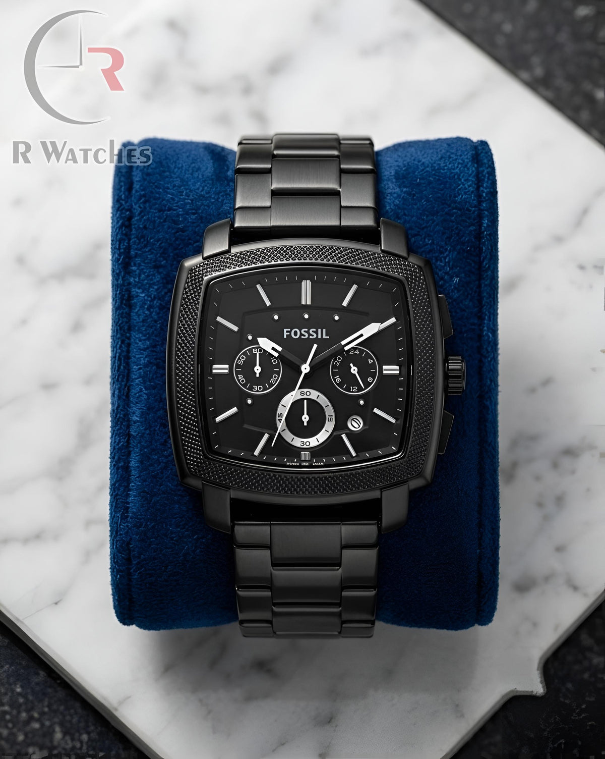 (OS2)⬆️ Fossil Matt Square Full Black