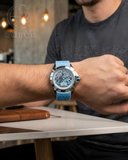 (OS3)⬆️ Jacob & Co Silicon Tiffany Blue Silver