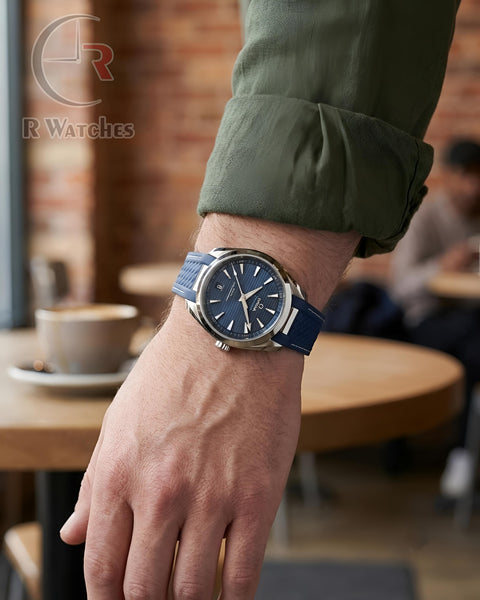 (OS) Omega Silicon Blue Silver