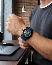 (OS) Tommy Hilfiger Silicon Black Blue