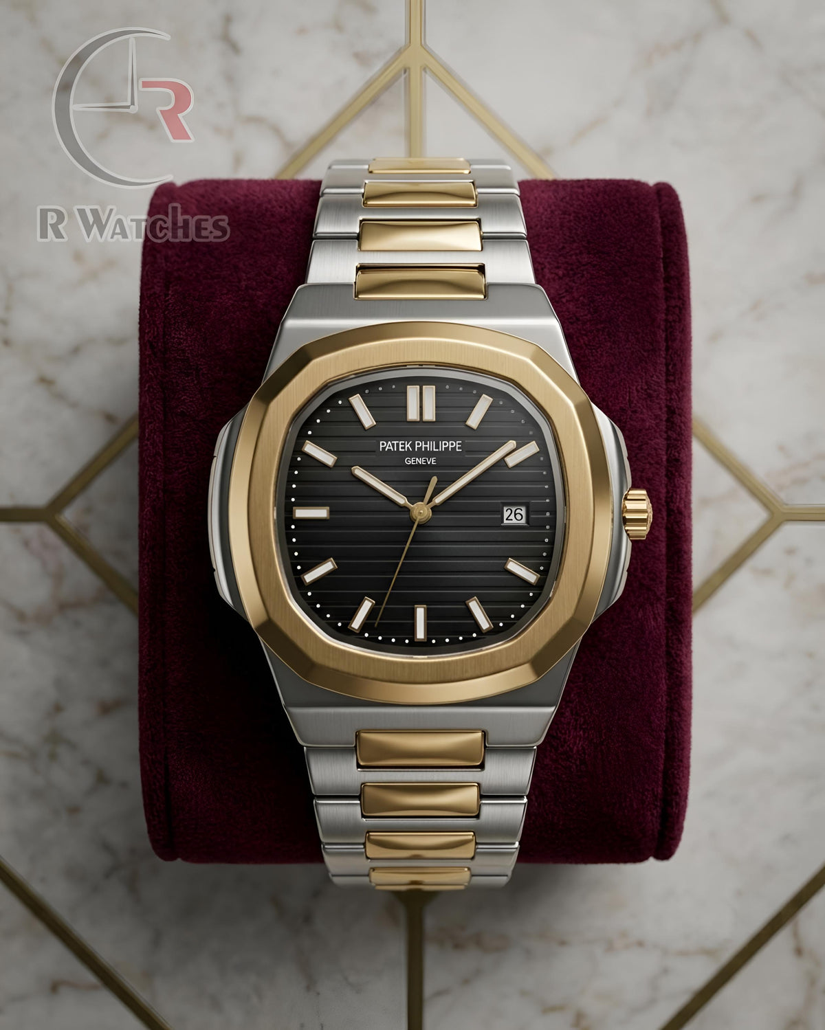 (OS2)⬆️ Patek Philippe Dual Tone Black
