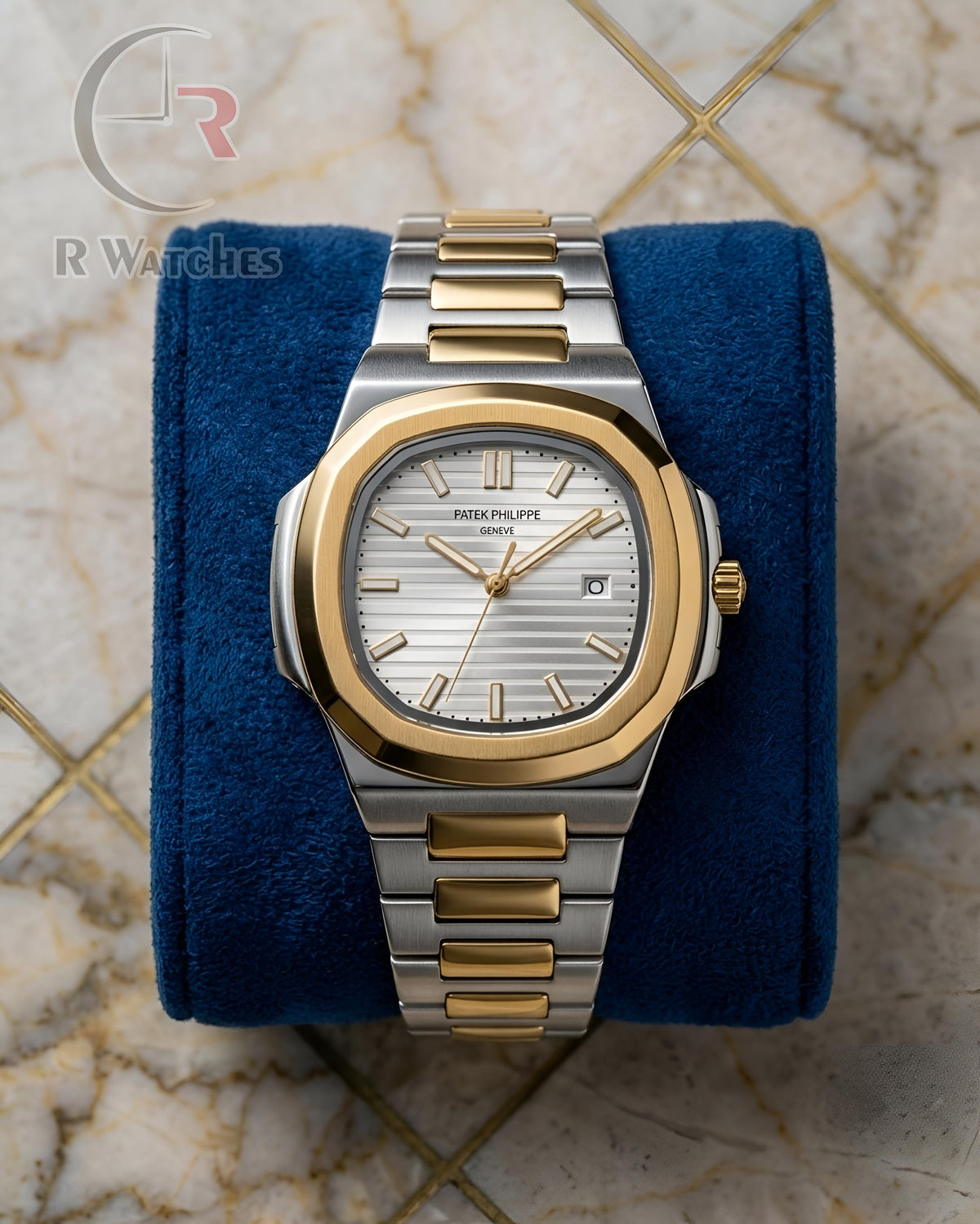 (SS) Patek Philippe Dual Tone White