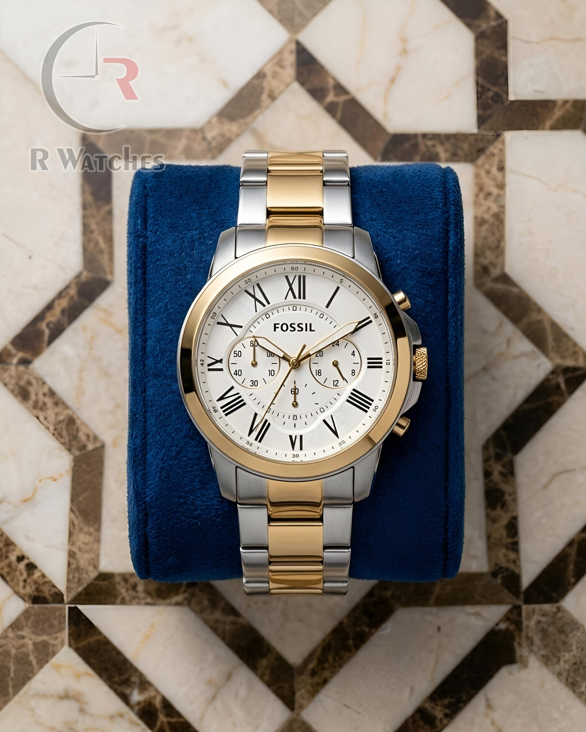 (OS) Fossil Dual Tone White