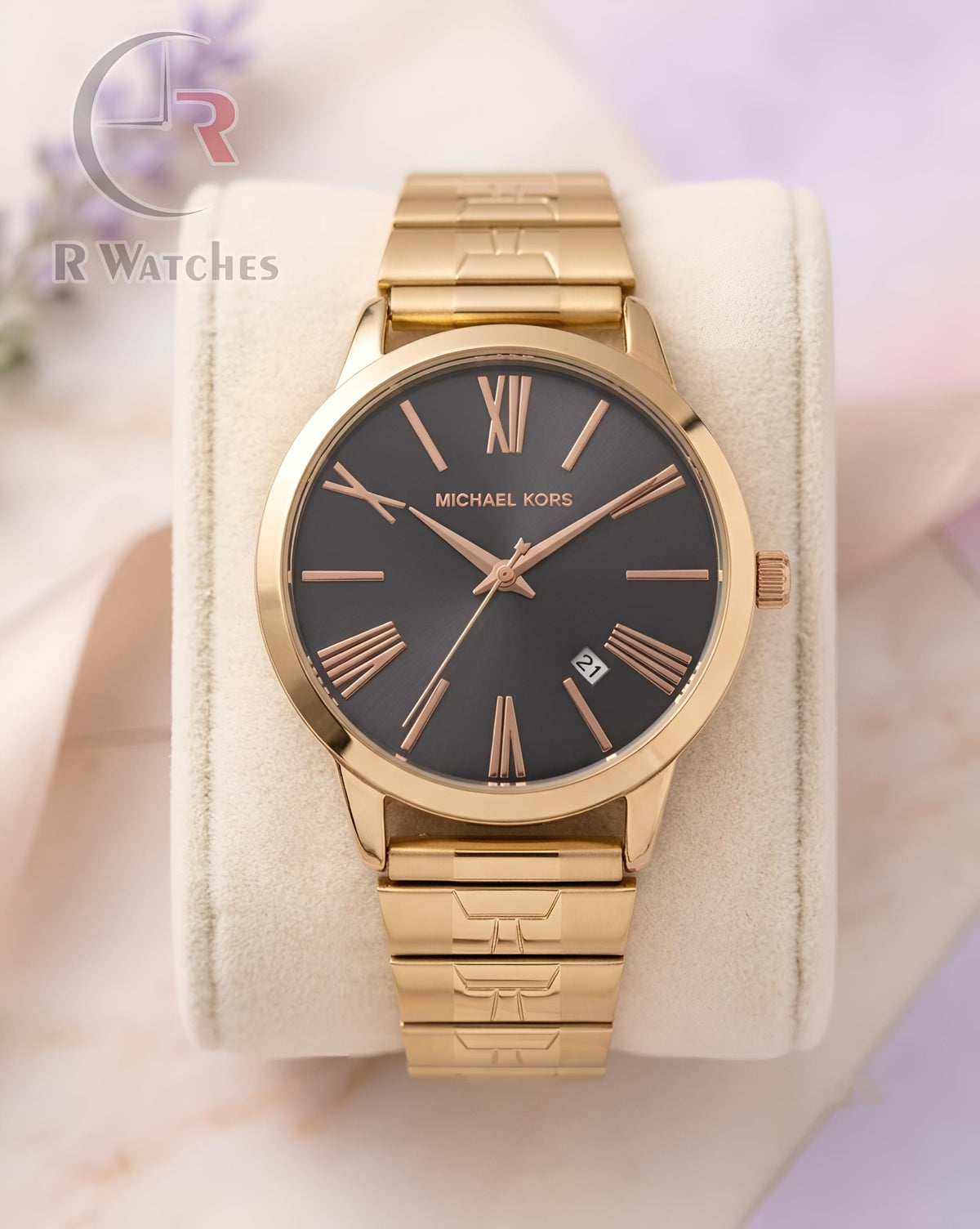 (OS)⬆️ MK Girls Gold Black Roman