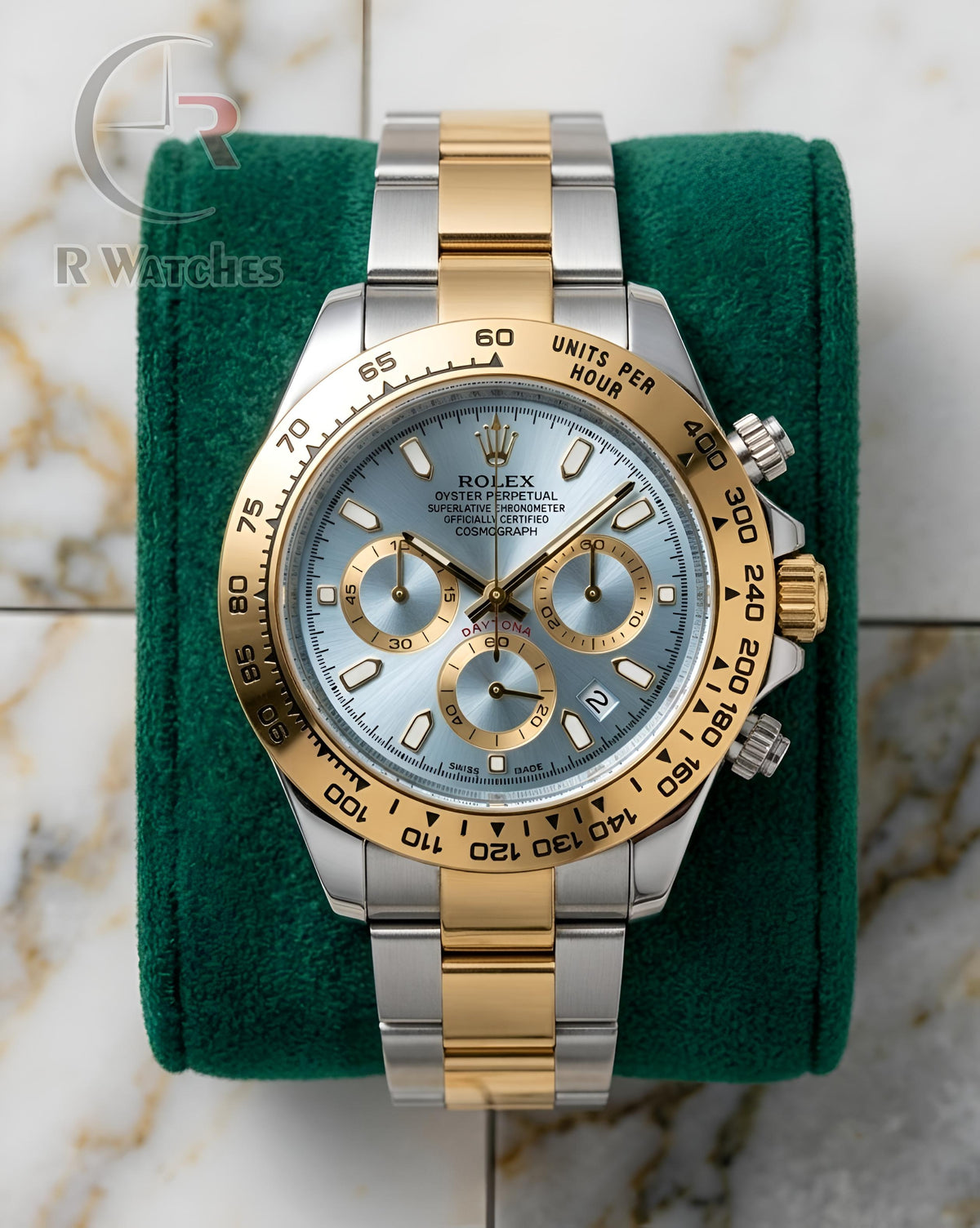 (OS)⬆️ Rolex Dual Tone Tiffany Blue