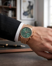 (OS) Boss Rose Gold Green