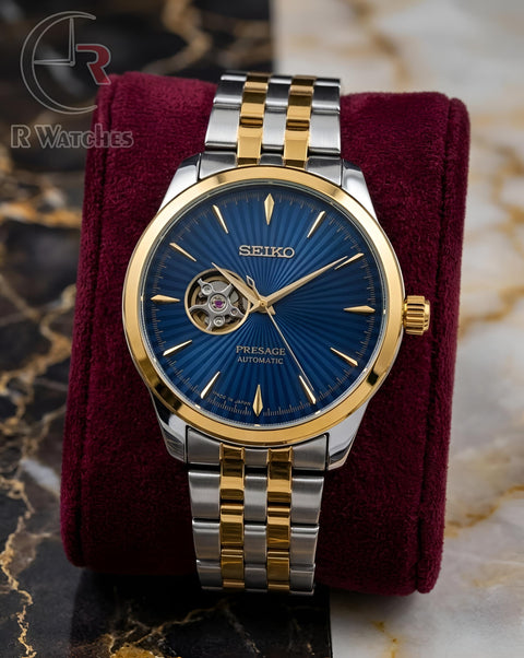 (OS) Seiko Automatic Dual Tone Blue