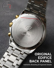 Edifice Dual White – Premium Luxury Chronograph Watch