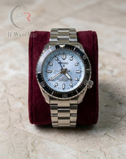 (OS2) Seiko Silver Blue Black