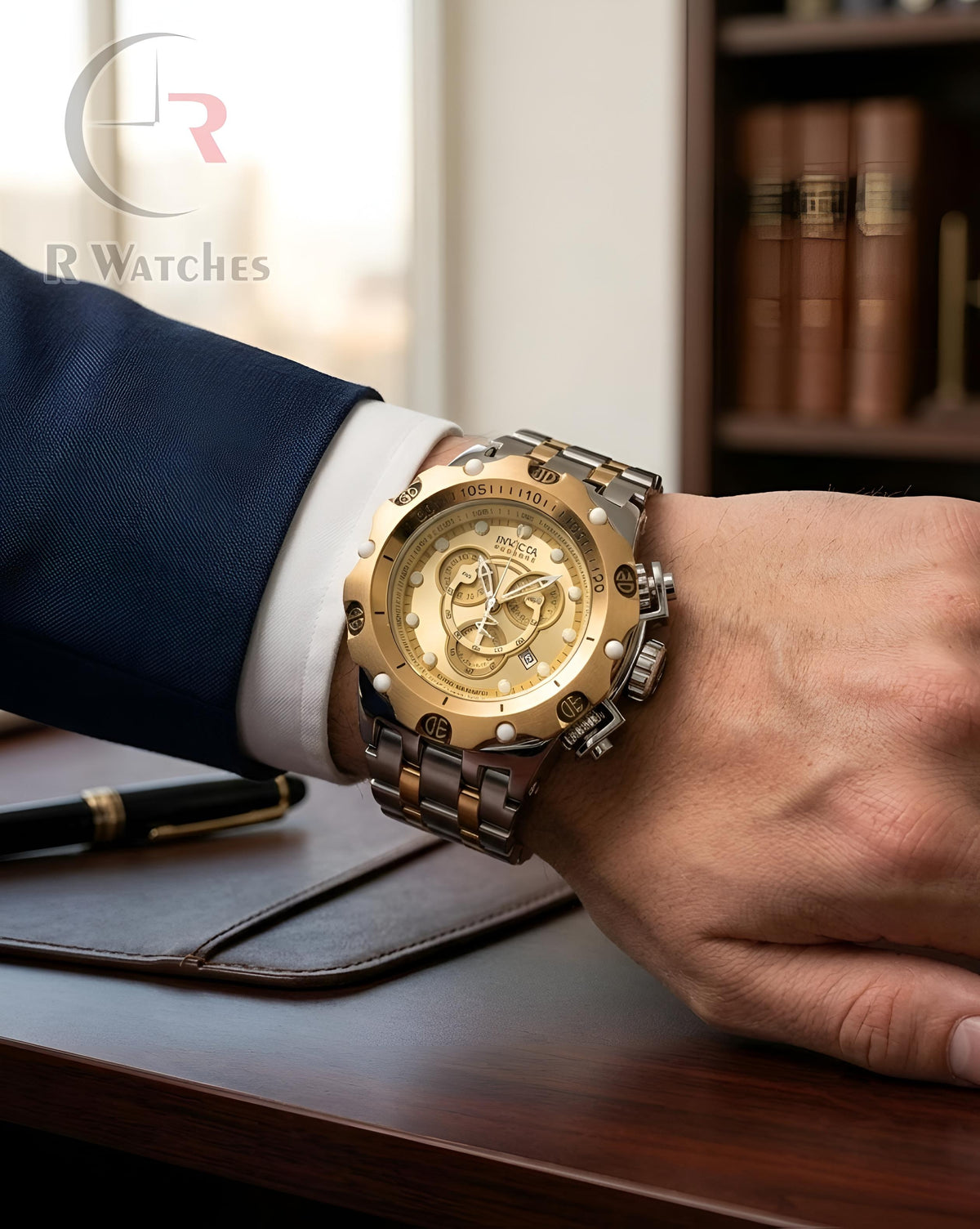 (SS) Invicta Dual Tone Gold