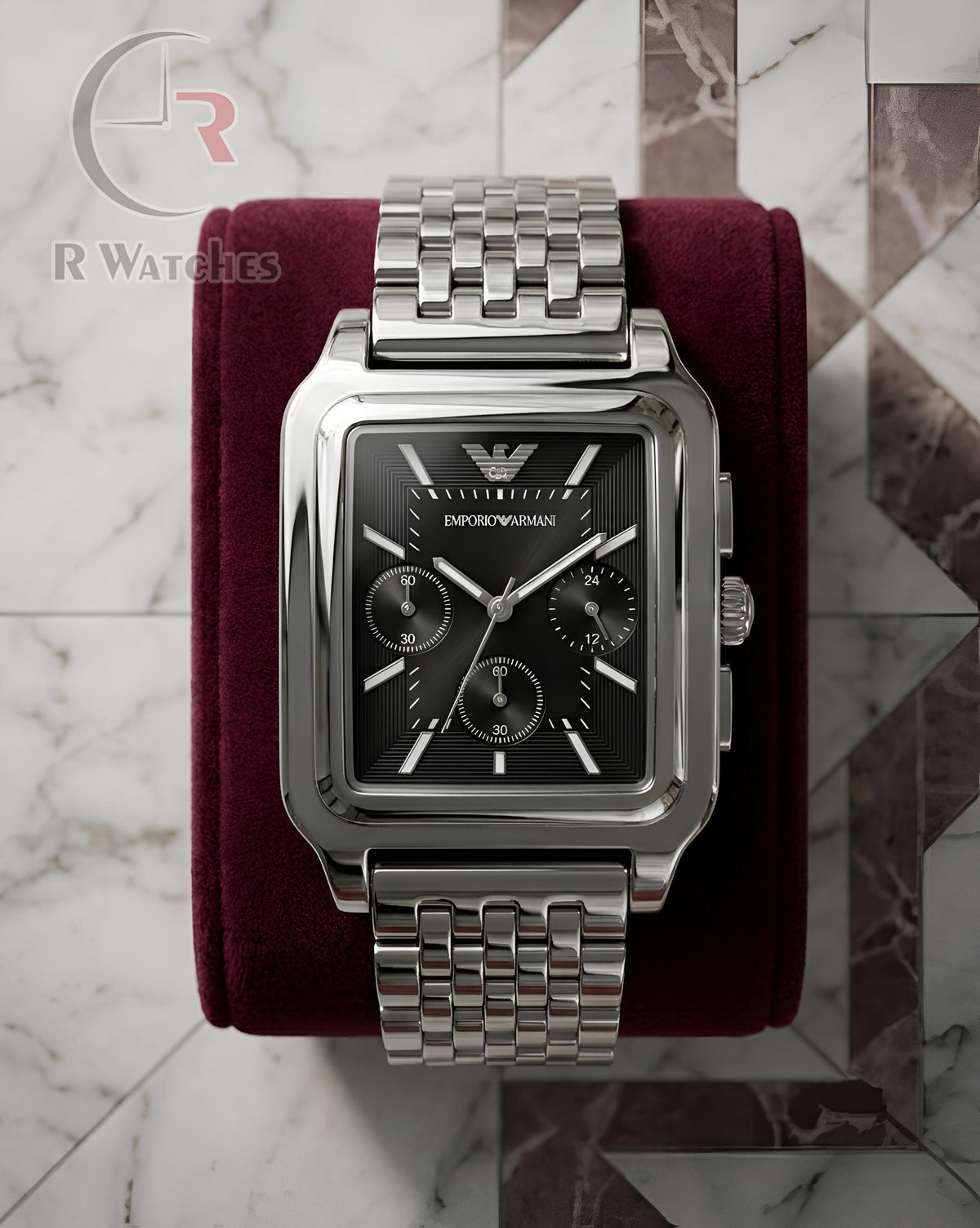 (OS) Armani Silver Black