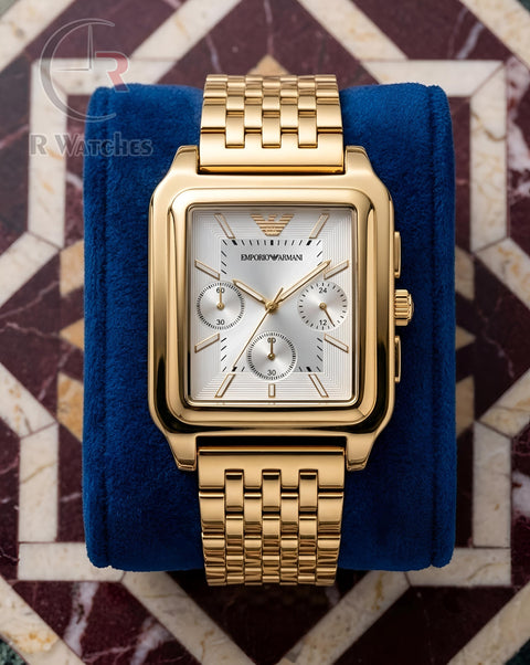 (SS) Armani Gold White