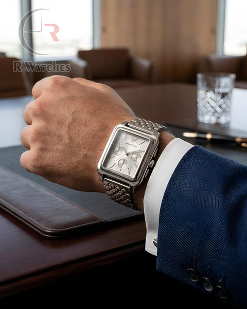 (OS) Armani Silver White