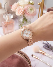(OS) LV Girls Rose Gold White