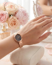(OS) CK Girls Rose Gold Black
