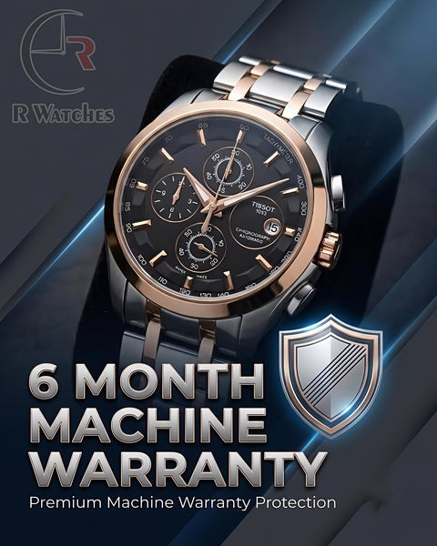 Tissot Dual Tone Black – Premium Luxury Chronograph Watch