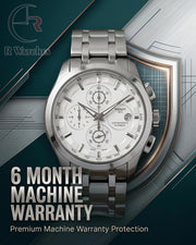 Tissot Silver White – Premium Luxury Chronograph Watch