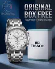 Tissot Silver White – Premium Luxury Chronograph Watch