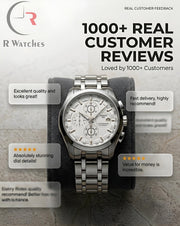 Tissot Silver White – Premium Luxury Chronograph Watch