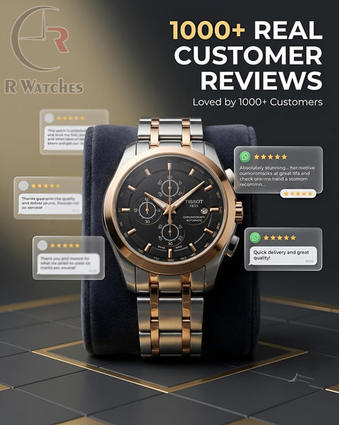 Tissot Dual Tone Black – Premium Luxury Chronograph Watch