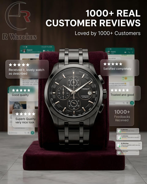 Tissot Full Black – Premium Luxury Chronograph Watch